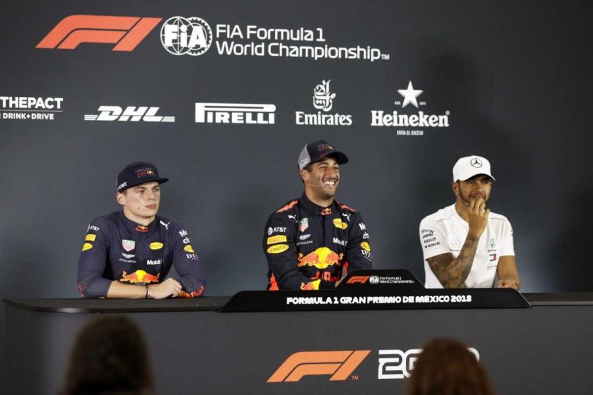 Mexican Grand Prix Qualifying Conference